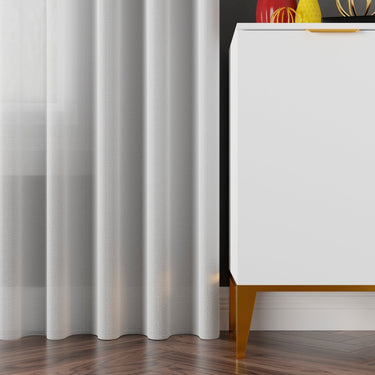 ARUBA – Lysdæmpende wavegardin, hvid - EasyGardin