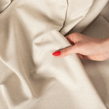 CYRUS - Lysdæmpende wavegardin, beige - EasyGardin™