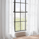 FRED – Let gardin i hørlook, Hvid - EasyGardin