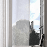 FRED – Let gardin i hørlook, Hvid - EasyGardin